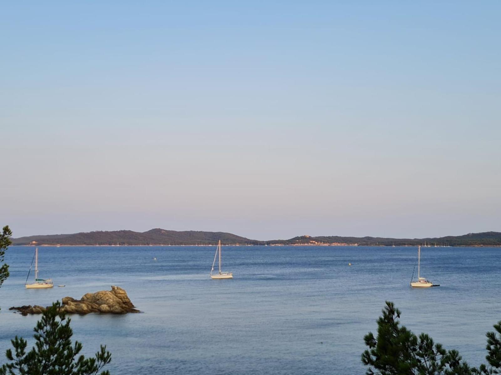 L'Instant Plage - Vue Mer - Bord De Plage - La Capte - Cote D'Azur Ιέρ Εξωτερικό φωτογραφία